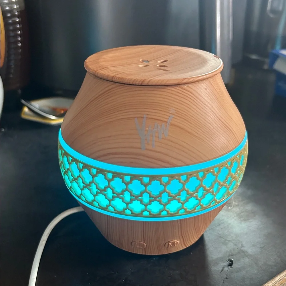 Wood Grain Aroma Diffuser & Essential Oils